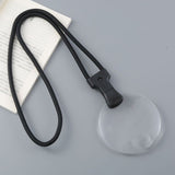 Hands-Free Magnifying Glasses – 5X & 10X Lenses, Adjustable Neck Strap & Desk Stand