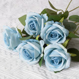 Mothers Day Artificial Flowers Rose Bouquet Red Roses Decor
