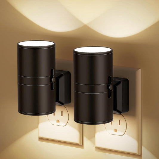 LED Night Light – Dusk-To-Dawn Sensor, Plug-In Design & Adjustable Brightness