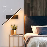 330° Adjustable LED Wall Light - 3 Color Temperatures, Durable Aluminum Design
