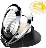 Optimized Product Title: **Edelstahl Eierteiler – Multifunktionaler Eier-Schneider für Scheiben, Spalten & Viertel | Küchenhelfer für perfekte Eiergerichte** 

This title includes relevant keywords while enhancing clarity and appeal for potential buyers.
