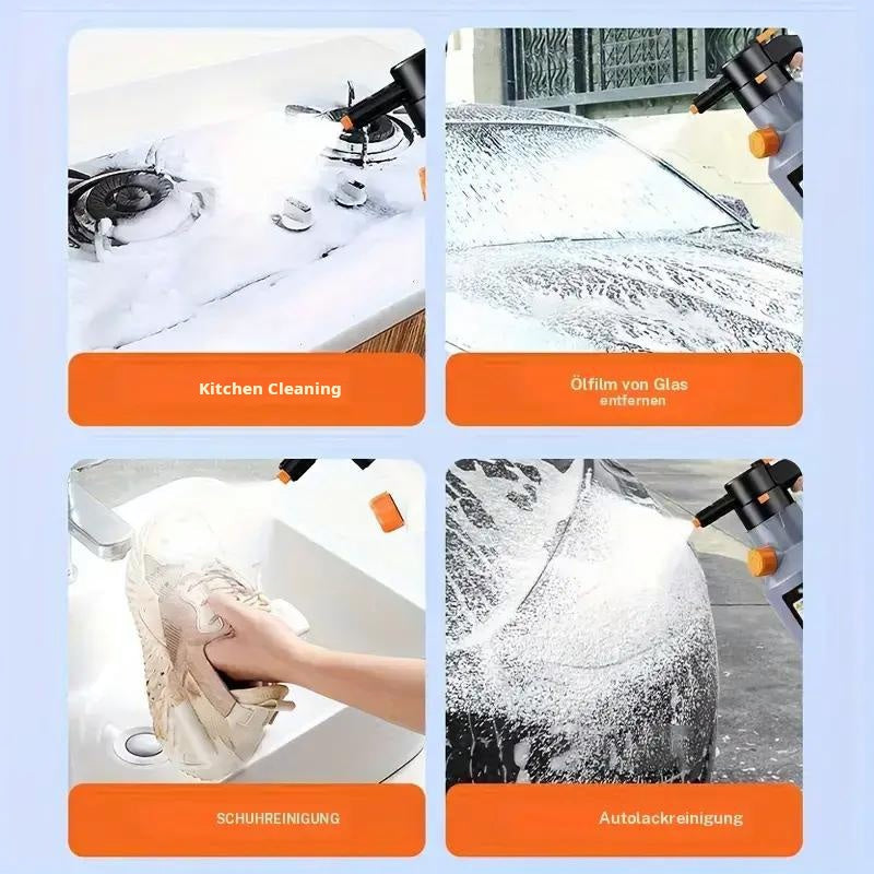 Optimized Product Title: **Kabelloser Elektrischer Schaumsprüher – Perfekt für die Autowäsche | Effiziente Schaumsprühflasche für gründliche Reinigung**