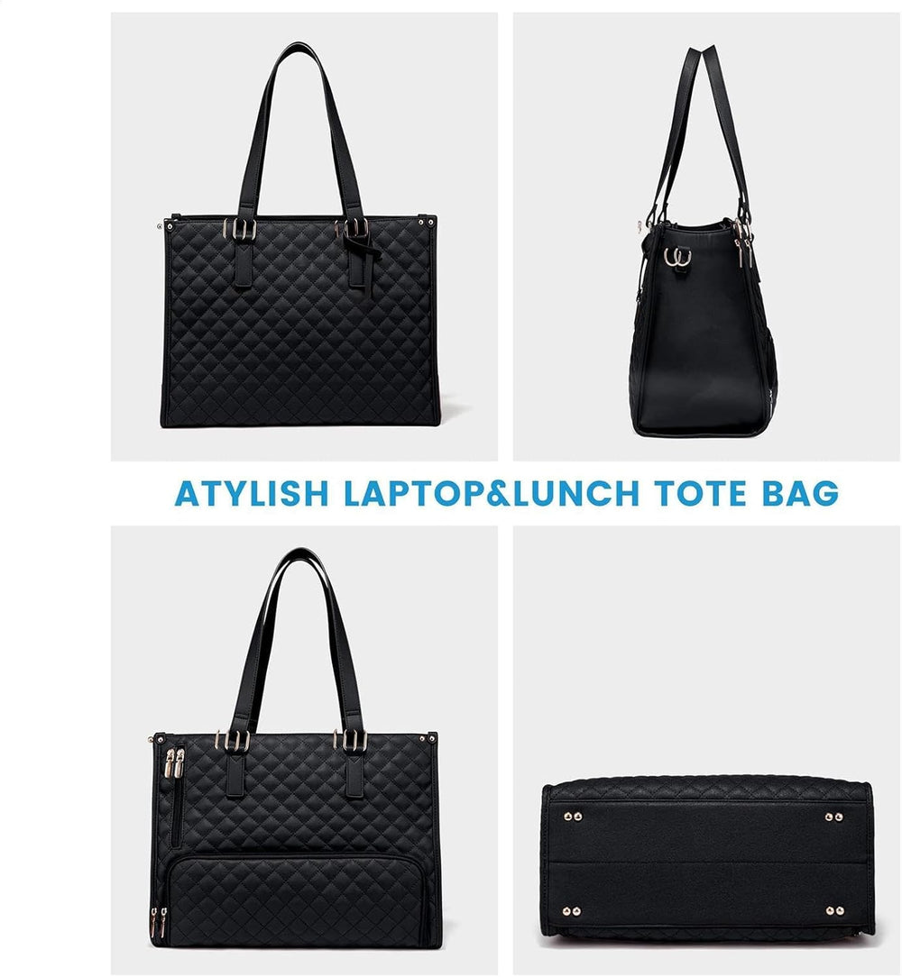 2-in-1 Insulated Lunch & Laptop Bag for Work & Travel