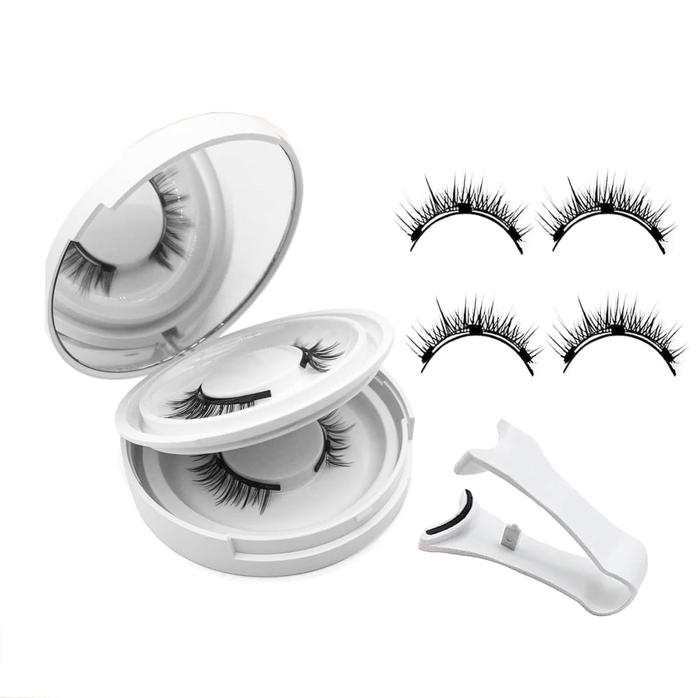 Women's Reusable Magnetic Eyelashes – Glue-Free, Natural Look & Washable