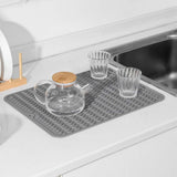 Enhanced Product Title: "Silikon-Abtropfmatte – Hitzebeständig, Leicht zu Reinigen & Rutschfest für Küchenbedarf" 

This title includes relevant keywords while highlighting key features to attract potential buyers.