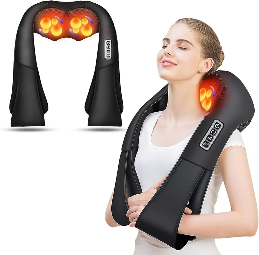 FlowRelief – Shiatsu Massage Pillow with Infrared