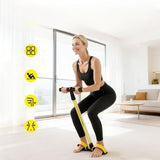 Sit-Up Resistance Band – Foot Straps, 20-25 lbs Resistance & Foam Handles