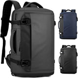 15” Waterproof Laptop Backpack with Side-Open Design & USB-C Port - TrekPro Series | Durable & Stylish Travel Bag