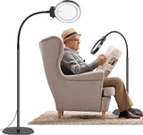 BowLift | Full-Page Magnifying Glass with LED Light – Hands-Free Reading Aid for Books, Crafts & Hobbies