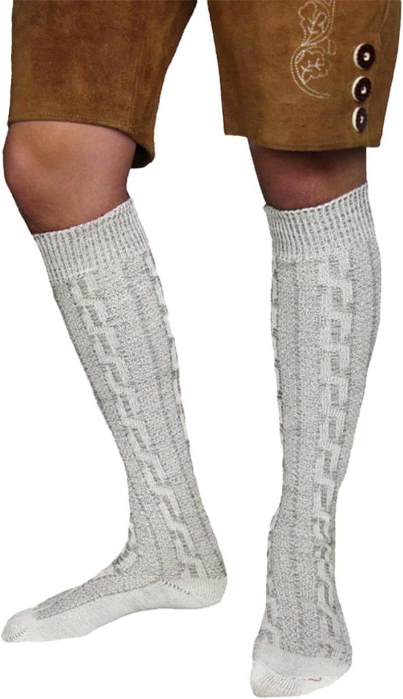Sepp Bavarian traditional socks – Gray