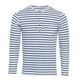 Dorian striped Henley shirt - lifestyle