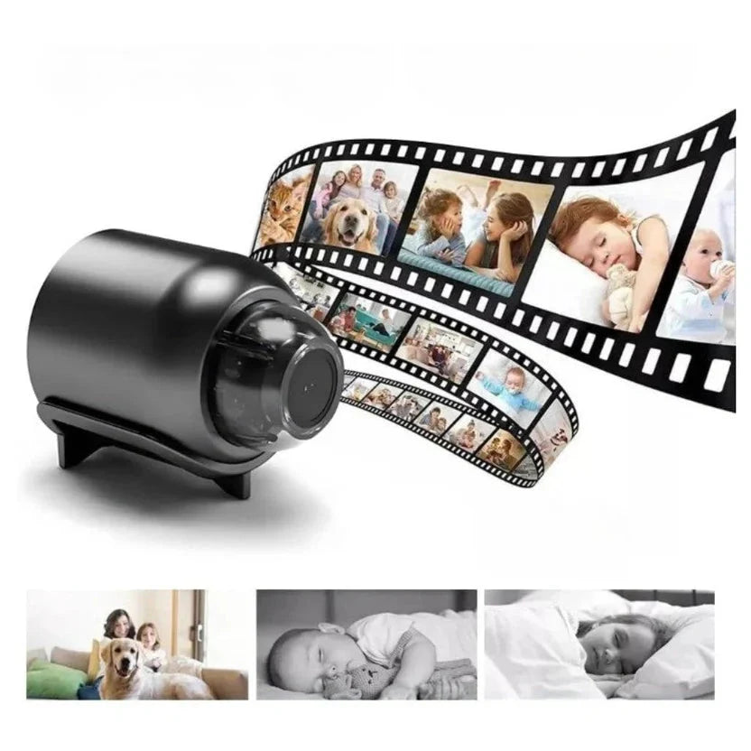 WiFi Security Camera – 1080p Full HD, Night Vision, 120° Wide Angle & Two-Way Audio