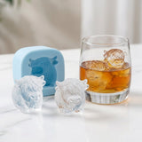Highland Cow Ice Cube Tray – Silicone, 6 Cavities & BPA-Free