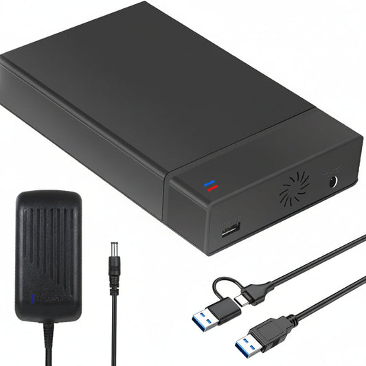 External Hard Drive Portable SSD – USB 3.0, SATA & Enclosure Case
