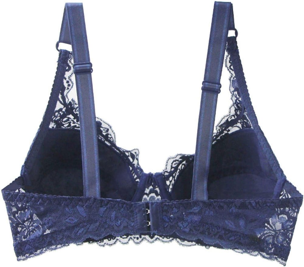 Plus-Size Lace Bra - Sexy & Elegant Design for Comfort and Style
