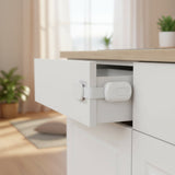 Cabinet Locks Child Safety Adhesive Strap Lock Drawer Door