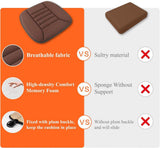 Comfort Memory Foam Car Seat Cushion Bowlift