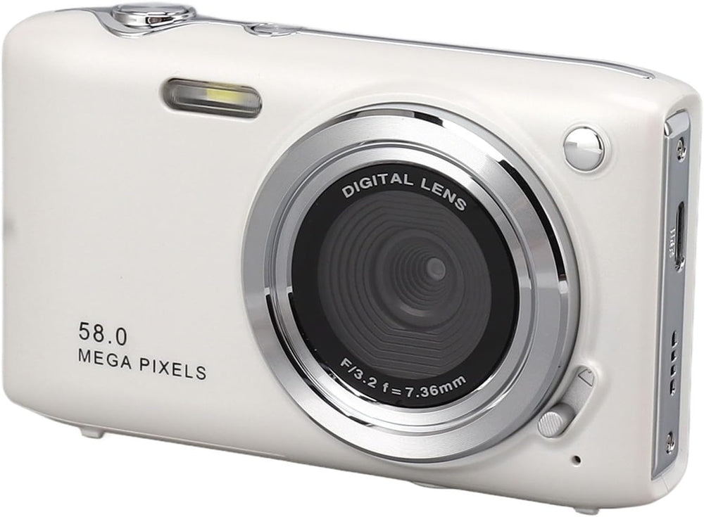Lumora 4K Digital Camera – White