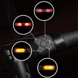 Wireless Bike Turn Signals – 100 Lumen LED, Remote Control & USB Rechargeable
