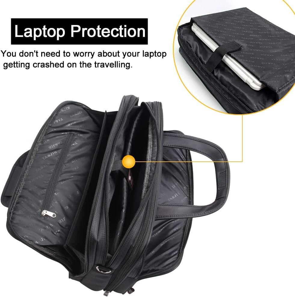 Men's Canvas Laptop & Business Tote Bag