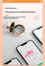 Aurina – Smart Enamel Wellness Ring – Fitness & Sleep Tracker for iOS & Android
