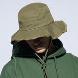 Women's Bucket Hat – Cotton, UV Protection & Adjustable Drawstring