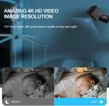 Mini Security Camera – 4K WiFi Hidden Indoor Cam with Night Vision