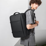Expandable 26-45L Waterproof Travel Backpack with Laptop Sleeve & Versatile Duffle Carry - Perfect for Hiking, Camping, and Daily Use