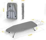 Portable Tabletop Ironing Board – Foldable 81×30.5cm, Iron Rest & Padded Feet