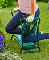 Garden Kneeling Pad & Seat – Steel Frame, EVA Padding & 150kg Capacity
