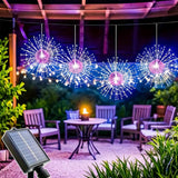 Solar LED Firework Lights – Automatic Outdoor Decorative Lighting for Gardens & Patios