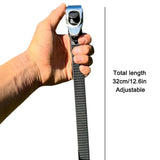 Ratchet Tie-Down Strap – Polyester Webbing, 32/50 cm & Rustproof Steel Fittings