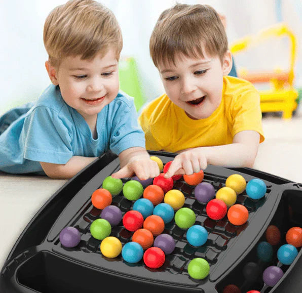 Strategisches Denkspiel mit Bunten Kugeln – Logik & Taktik für die ganze Familie | Ideal für Jung und Alt