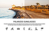 Cat-Eye Sunglasses – Polarized UV400 Lenses, Lightweight Frame & 9 Colors