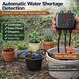 Solar Drip Irrigation System – 12 Plants, Digital Timer & USB Battery Backup