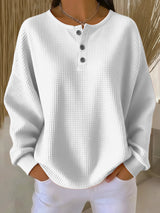 Anne Lässiger Pullover mit Kragen – Bequemer Damenpullover für Alltag und Freizeit