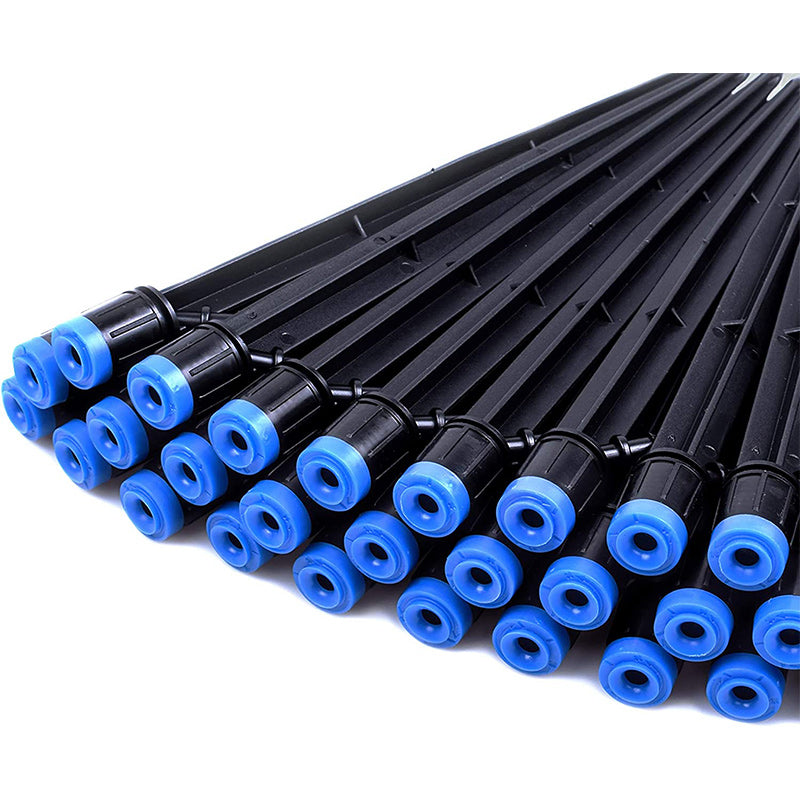 360° Drip Irrigation Set – 50 Adjustable Nozzles, Quick Connectors & PVC Stakes