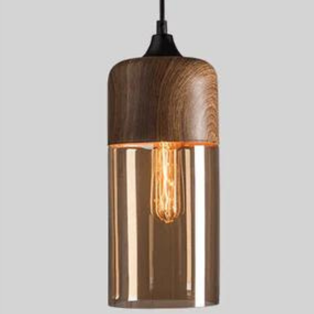 NordLuna – Stylish Scandinavian Wooden Ceiling Lamp
