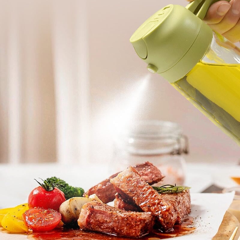 BowLift | 2-in-1 Glass Oil Sprayer and Dispenser