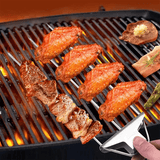 3er Grillspieß-Set mit Abstreifer – Ideal für BBQ, Grillen und Spießen