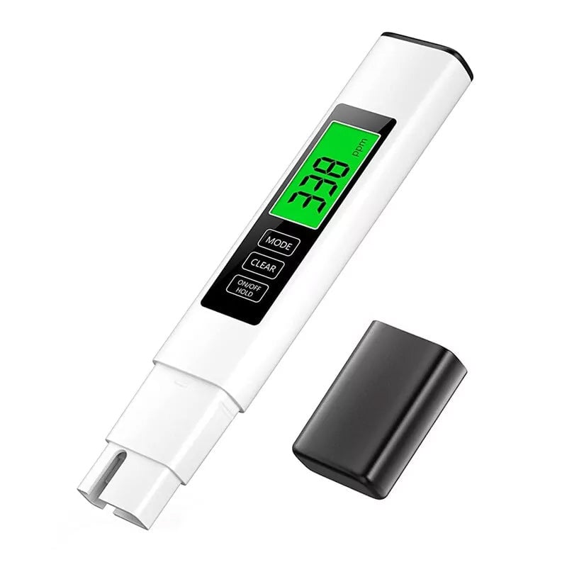 4-in-1 Digital Water Tester – TDS, EC & Temperature, Titanium Probe