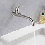 Modern Wall-Mounted Bathroom Mixer Tap