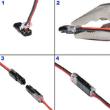 Optimized Product Title: "50-teiliges Set 2-polige Schnellverbinder für Kabel – Kein Abisolieren erforderlich – Einfache Verbindungstechnik" 

This title includes relevant keywords while clearly describing the product's features and benefits, making it mo