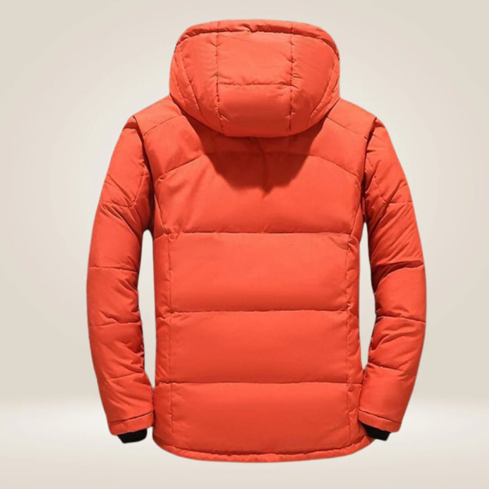 Optimized Product Title: Paul™ - Herren Wind- und Wasserfeste Daunenjacke für Outdoor-Aktivitäten | Leicht, Warm & Atmungsaktiv 

This title includes relevant keywords, specifies the target audience (men), and highlights key features that potential buyers