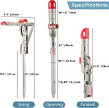 Fishing Rod Holder – Bite Sensor, Stainless Steel & 56cm with 50kg Capacity