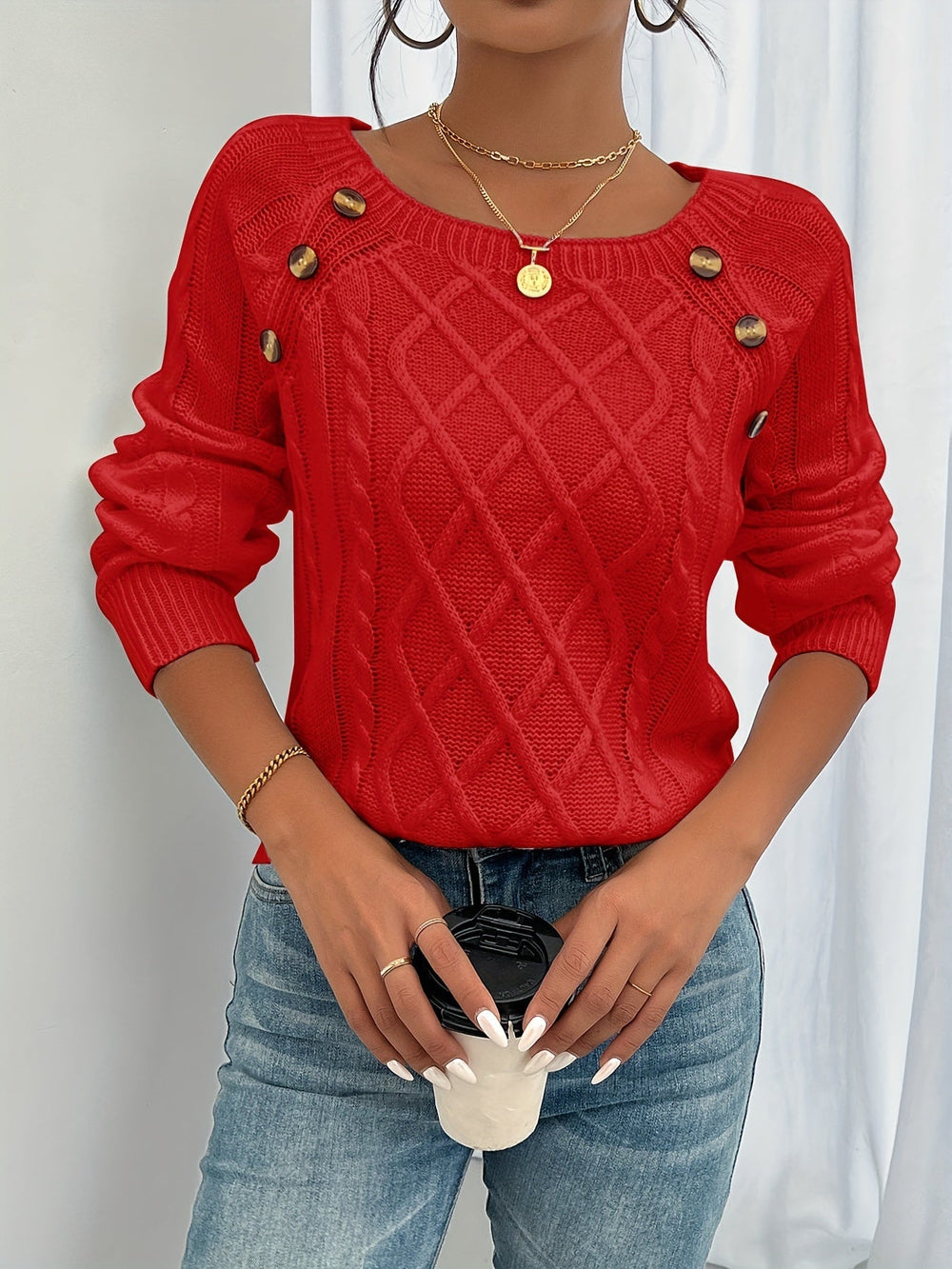 Enhanced Product Title: Marlene™ Women's Round Neck Sweater - Stylish & Comfortable Knitwear for Every Occasion

This optimized title includes relevant keywords and highlights the product's features, making it more appealing for Google Shopping searches.