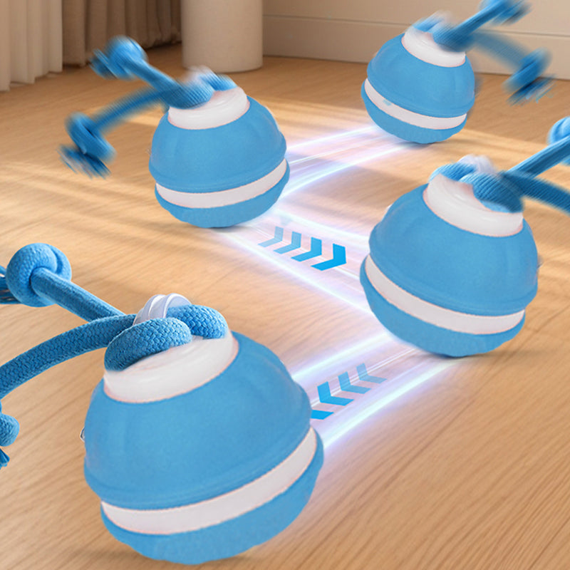 Interactive Cat Ball – LED Lights, Bird Sounds & Auto Obstacle Avoidance