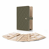 Travel Jewelry Case – PU Leather, Multi-Compartment & Snap Closure