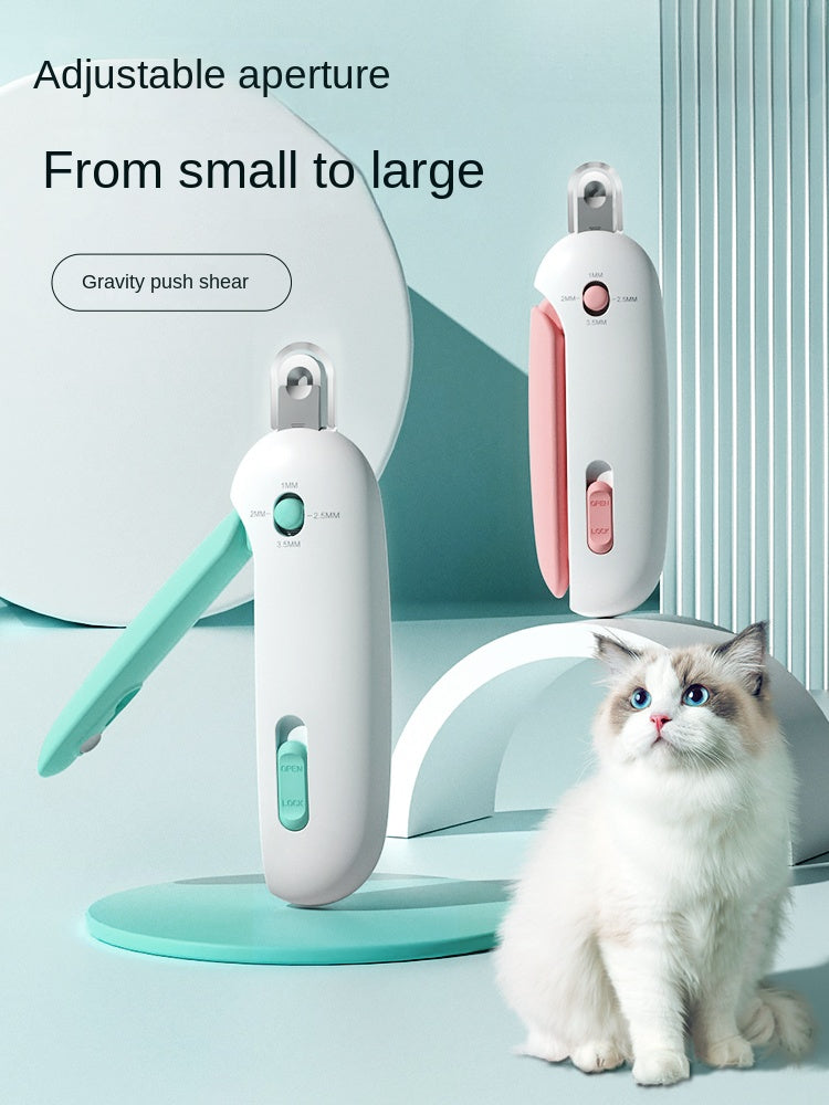 Enhanced Product Title: "Katzennagel-Clipper mit verstellbarer Öffnung & integrierter Nagelfeile – Perfekt für die Pflege Ihrer Katze" 

This title includes relevant keywords while emphasizing the product's features and benefits, making it more appealing