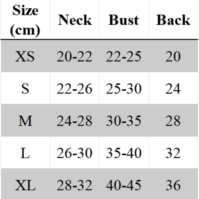 Pet Pajamas – Satin-Finish Acrylic, Snap Buttons & Sizes XS–XL for Dogs & Cats